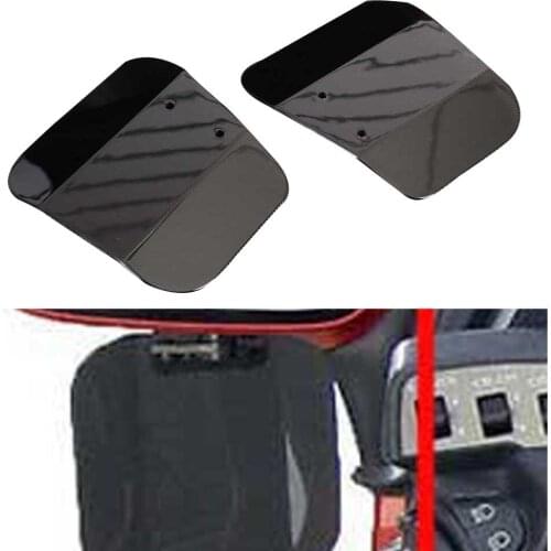 Black Air Wing Deflector Windshield Mirror Mount For Honda Goldwing 1800 2001-2017 F6B 2013-2017