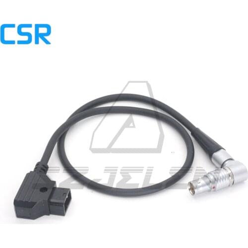 D Tap to-codo giratorio de 360 grados, 6 pines hembra para cámara RED Epic/ GEmini/RED SCARLE, cable de alimentación