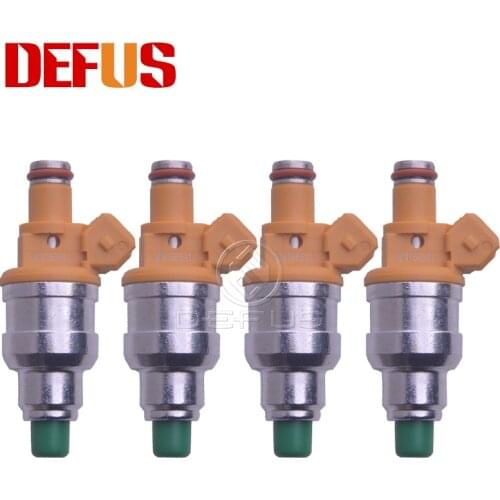 DEFUS 4pcs OE MN158591 Fuel Injector Nozzle For Gasoline Engine Injection NEW For Mit subishi Motors Bico wtrysk paliwa
