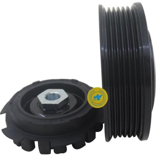 7E0820803 7E0820803F Compressor AC Electromagnetic Magnetic Clutch Assembly Pulley for VW Volkswagen AMAROK T5 S1B 2.0