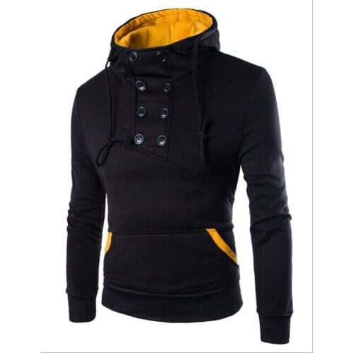 MRMT 2021 Brand New Mens Hoodies Sweatshirts Double-breasted Jacket Pullover for Male Short Slim Hoodie Sweatshirt