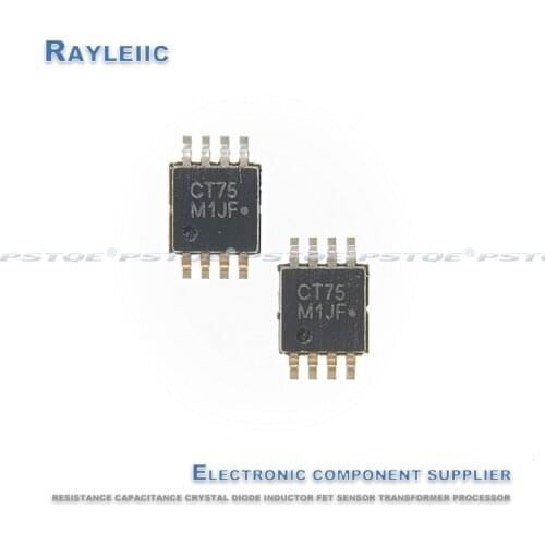 NEW Original NCT75DMR2G NCT75DMR NCT75 CT75 MSOP MSOP8 12-bit temperature sensor In Stock