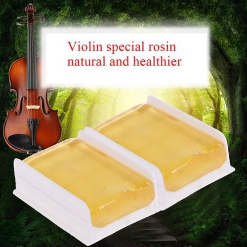 Durable Violin Parts Bow Rosin Resin Colophony Greek Pitch Friction-increasing Resin for Violin Viola Cello String Instrument