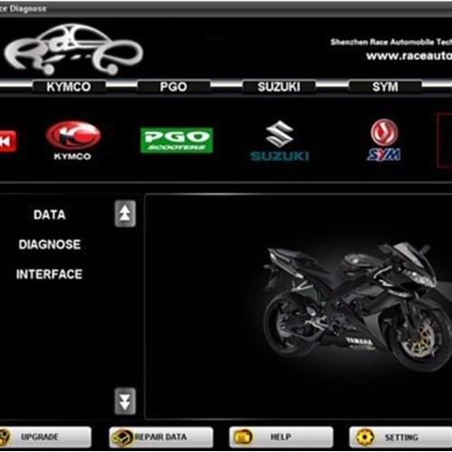 7in1 Motorcycle Scanner for YAMAHA,SYM,for SUZUKI,HTF,PGO and for HONDA KYMCO Motor Diagnostic Tool 2 Years Warranty