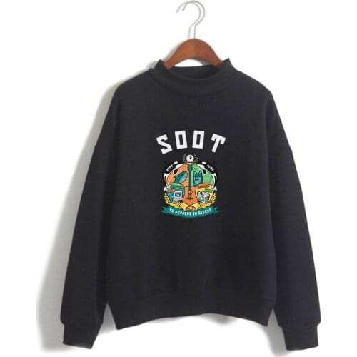 Wilbur Soot Turtleneck Sweatshirts Print Men/women Streetwear Sweatshirt Turtleneck Pullover Oversize Cute Top Classic Clothes