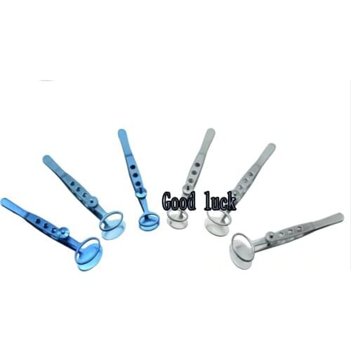 Three Size S M L Can Choose Stainless Steel Medical Ophthalmology Eyelid Titanium Tweezers Chalazion Chalazion Cyst folder clip