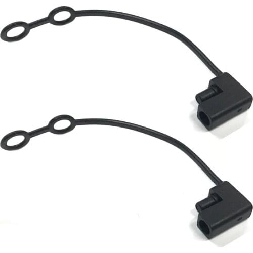 1 Pc for SAE Harness Extension Cable Waterproof Cover Cap for SAE DC Power Solar Automotive Connector Black Color Car Accessory