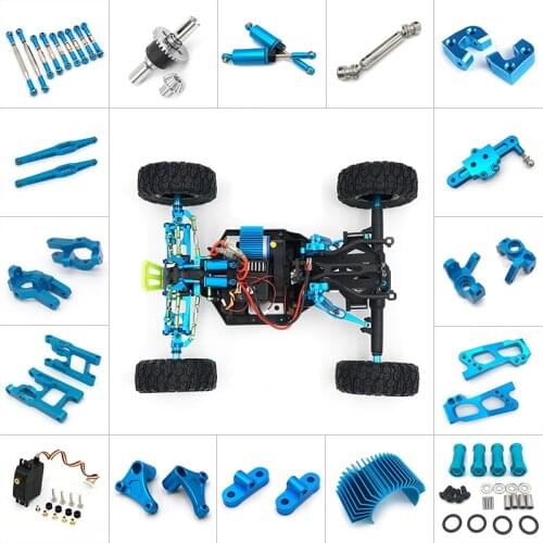 Wltoys 12428 12423 RC car upgrade metal parts drive shaft universal transmission axis rockerarm for Feiyue FY-01/02/03/04/05