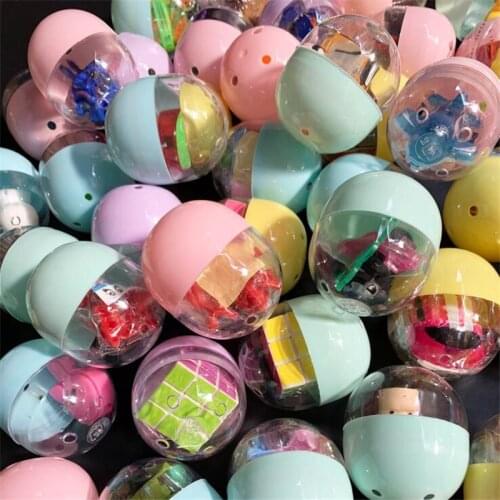 10 Pcs /Set Surprise Eggs Toys Baby Educational Surprise Ball included Doll car figues Toys animal Gashapon Kids Gifts wholesale