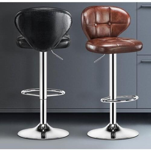 Bar chair front desk bar chair lift high stool family bar stool modern simple bar chair back high stool