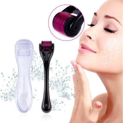 Derma Roller Micro Needles Derma Roller Microneedle for Skin Care Cosmetic Body Treatment Titanium Micro Needle Roller