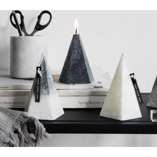 Home Decorative Aromatic Candles Scented Candles 3D Iceberg Shape Room Fragrance Candles Household Aromatherapy Home Decoration