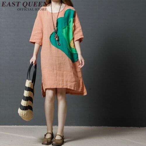 EASTQUEEN Summer Linen Dresses