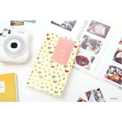 84 Pockets Photo Album For FujiFilm Instax Mini Polaroid Fuji Film Ivory Photo Albums Fashion Home Family Friends Saving Memory