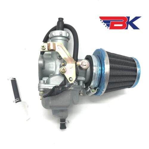 Carburetor W/ Air Filter Throttle Cable For Honda ATC Big Red Fourtrax Fat Cat