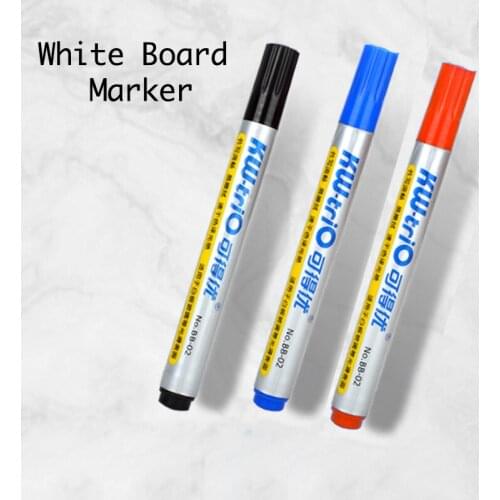 12pcs Dry Erase Markers Cd Disc Ceramic Whiteboard Marker Red Black Red White Board Markers Office & School Supplies Stationery