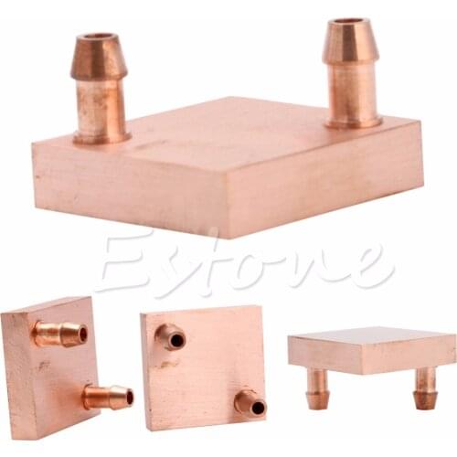 BGEKTOTH Copper Water Cooling Block For GPU CPU Radiator Liquid Heatsink Heat Sink Cooled Double Side