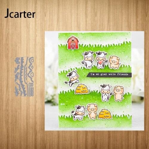 New Design Lawn Farm Tree Metal Cutting Dies Craft Stencil Diy for Scrapbooking Handmade Card Make Shape Album Decoration Model