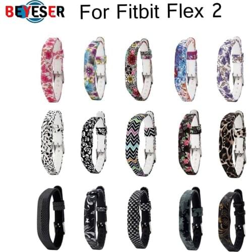Soft Silicone Adjustable Watchband Wristband Watch Wrist Band Strap Belt Replacement for Fitbit Flex 2 Flex2 Accessory New band