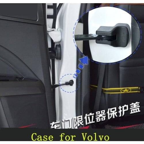 Car door limiting stopper covers case for Volvo V40 XC90 2015 Car styling