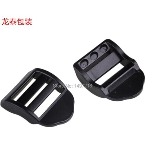 Wholesale 50 PCS 20mm Plastic Buckles Contoured Curved for ParaCord Bracelet Release Buckles for packbags bag accessories