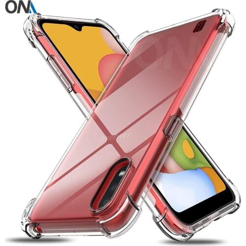 Shockproof Case for Samsung Galaxy A01 / A01 Core Silicone Phone Cases on for Samsung Galaxy M01 / M01 Core Back Cover