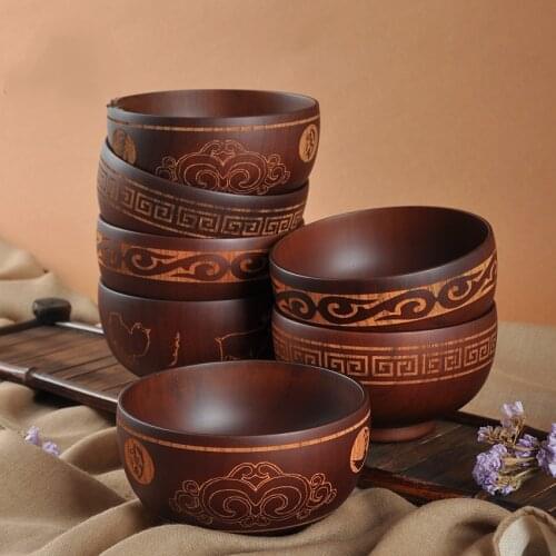 SDKIC Kitchen Wooden Bowls