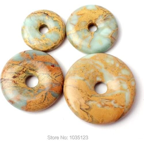 High Quality Smooth Natural Shou Shan Stone Coin Shape 25/30/35/40mm Necklace Bracelet Jewelry Gems Loose Beads wj277
