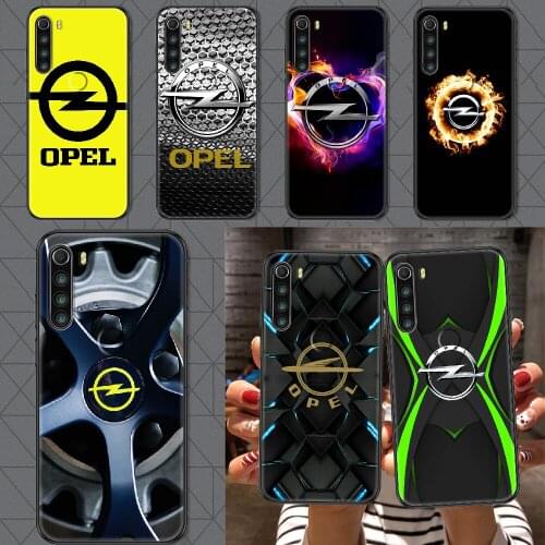 Opel Astra car Phone case For Xiaomi Redmi Note 7 7A 8 8T 9 9A 9S 10 K30 Pro Ultra black soft prime trend shell 3D cover