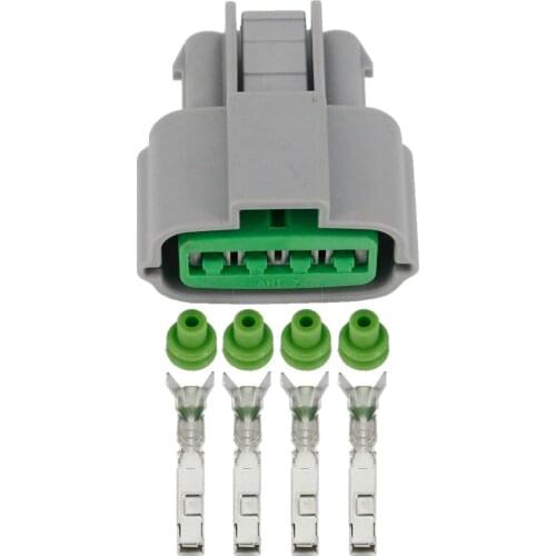 5 Sets 4 Pin car harness connector automotive plug with terminal PU465-04127, DJ70434-2.2-21