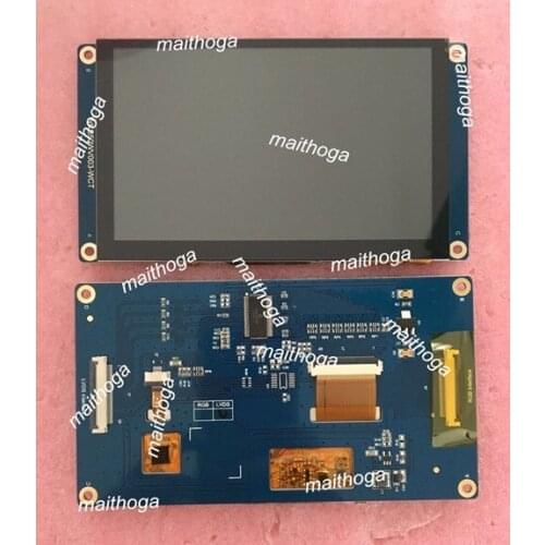 5.0 inch 262K 40P TFT LCD Capacitive Touch Screen with PCB Board RGB/LVDS Interface 800(RGB)*480 I2C CPT Interface