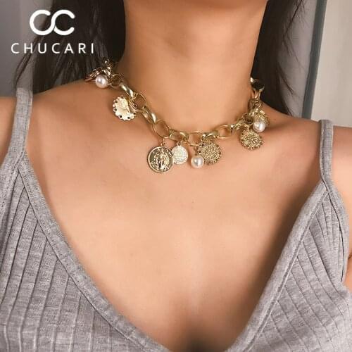 CHUCARI Gold Chokers