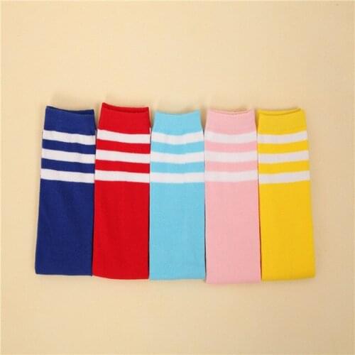 Children socks student school football socks cotton striped fashion casual high quality breathable soft socks for kids boys girl