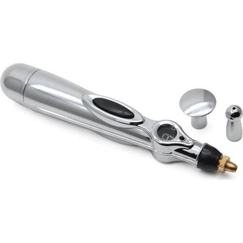 Electric Acupuncture Magnet Therapy Heal Massage Pen Meridian Energy Pen Laser Acupuncture Pen Portable no cream no box