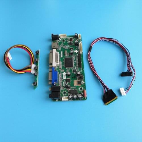 Kit For LM230WF5-TLD2 40pin LVDS DVI Panel Controller board HDMI VGA Screen Monitor LED LCD 1920X1080 Audio card DIY 23"