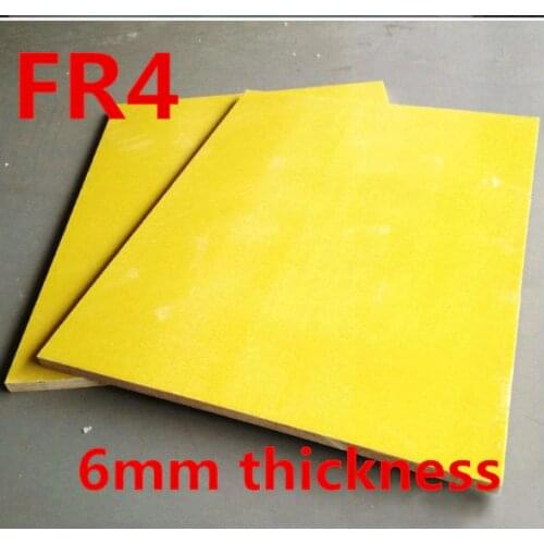 6mm thickness Yellow FR4 Epoxy glass fiber sheet epoxy plate epoxy resin board epikote plank fiberglass plate glass fibre sheet
