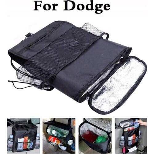 Car Seat Multi Pockets Storage Bags Pouch,Insert Drink&Tissue Holder For Dodge Journey Magnum Nitro Stratus Viper