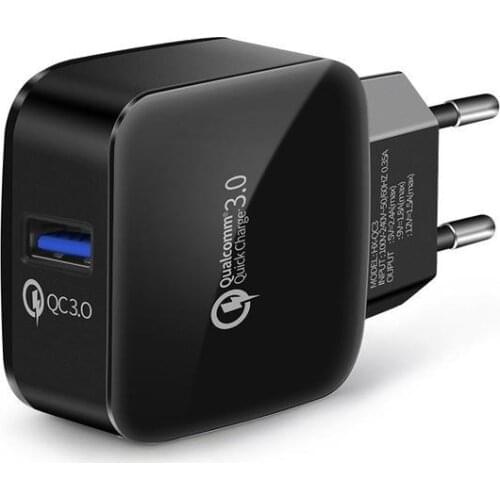 Mini QC3.0 USB Chargar Wall Charger for Huawei Xiaomi Mobile Phone