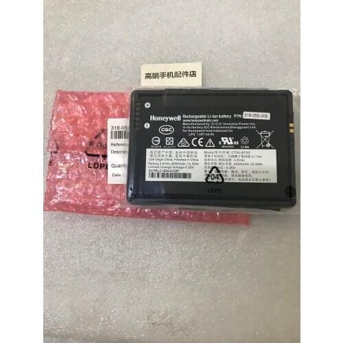 Original Replacement Battery CT50-BTSC For Honeywell Intermec CT50 4G/LTE 318-055-001 Authenic Rechargeable Battery 4040mAh