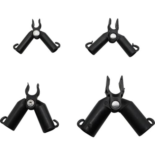 A-type fixed socket Plastic Gardening Pillar Support Forks Vegetable Bracket Parts Climbing Plants Bracket Connectors 1 Pcs