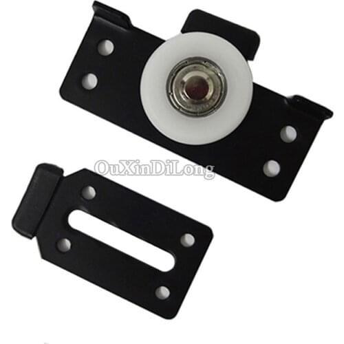 Hot 6Set Wardrobe Sliding Door Pulley Wheels Rollers Cabinet Wardrobe Door Moving Wheels Pulleys (Top Wheel + Below Wheel )