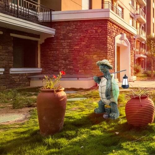 Creative Traveling Turtle Ornaments Resin Crafts Desktop Decorations Healthy Materials Figurines Home Decor