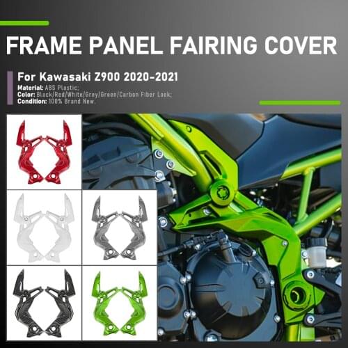Motorcycle Accessories Front Side Trim Frame Body Cover Panel Fairing Engine Side Panel For Kawasaki Z900 2020 2021 Z 900 ZR900
