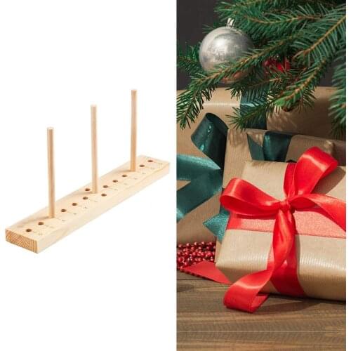 Bowknot Maker Wooden Wreath Bowing Making Tool For Ribbon Crafts Bowing Making Tool Home Decoration Party Supplies