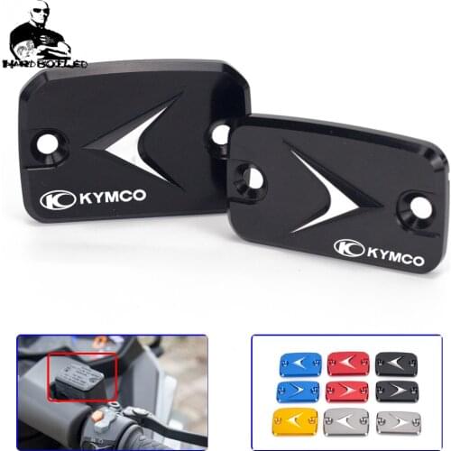 CNC Aluminum Motorcycle Accessories Modified Upper Pump Cover Oil Cup Cover Oil Pot Cover For KYMCO Xciting 400/500 Xciting400