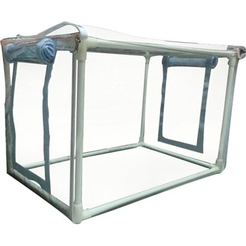 Greenhouse Cover Flower House Mini Gardening Plant Flower Greenhouse Cover For Cold Protection PVC Plant Insulation Shed