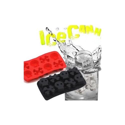 Food grade silicone skeleton ice box / mold / ice cube tray 21*10.5*2CM kitchen tools