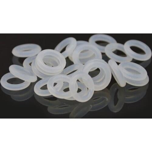 Silicone rubber O ring CS 1.8mm ID1.8 2 2.24 2.5 2.8 3.15 3.55 3.75 4 4.5 4.87 5 5.15 5.3 5.6 6 6.3 6.7 6.9 7 inner gasket seal