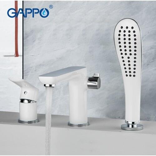 GAPPO bathtub faucet bath shower faucet waterfall set bathroom shower wall shower bath tap bath mixer torneira grifo ducha