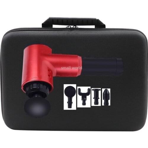 Four head fascia gun bag Go out for fitness eva storage bag muscle massage gun portable storage bag eva zipper kit storage bag